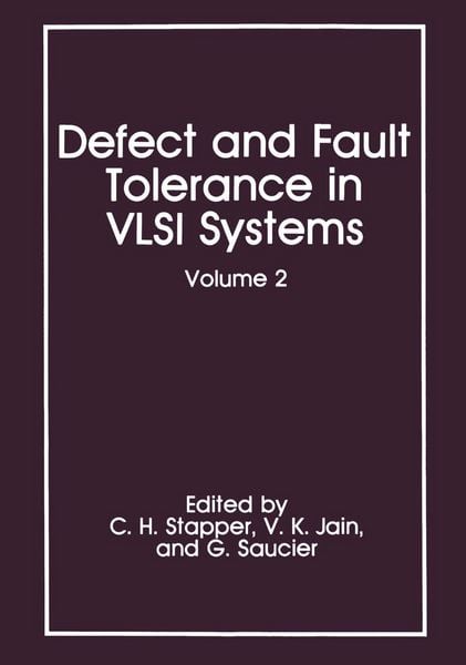 Produktbild: Defect and Fault Tolerance in VLSI Systems