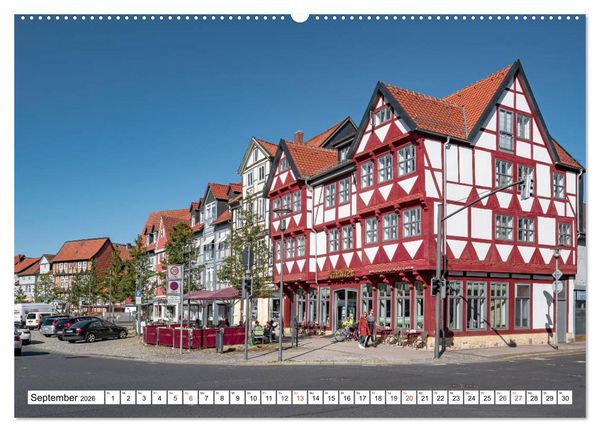 Produktbild: Wolfenb&uuml;ttel - Historisches Fachwerk (hochwertiger Premium Wandkalender 2026 DIN A2 quer), Kunstdruck in Hochglanz