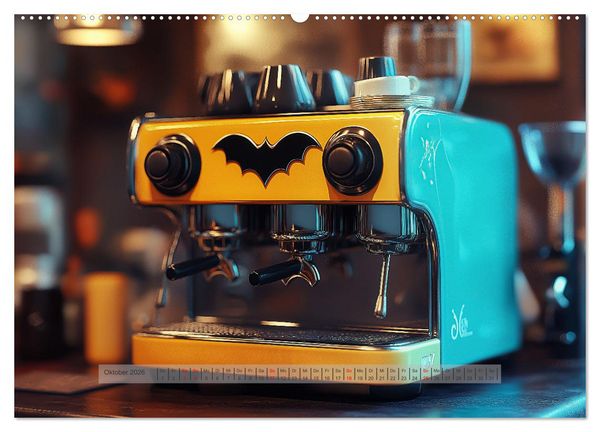 Produktbild: Dein Kaffeegenuss (hochwertiger Premium Wandkalender 2026 DIN A2 quer), Kunstdruck in Hochglanz