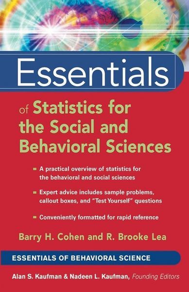Produktbild: Essentials of Statistics for the Social and Behavioral Sciences