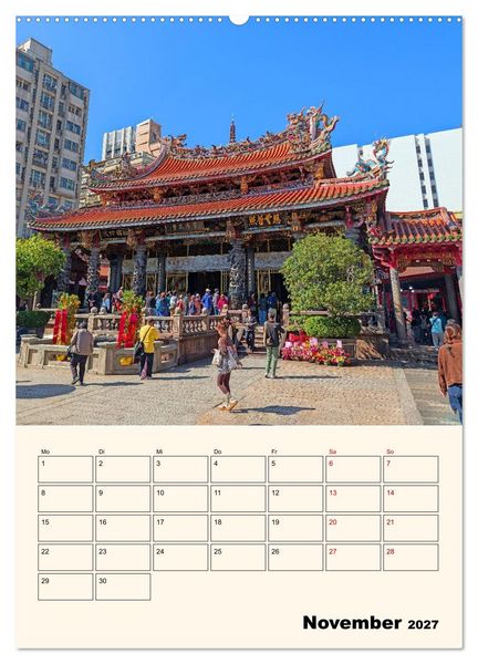 Produktbild: Taipeh &ndash; Stadt der Kontraste (hochwertiger Premium Wandkalender 2027 DIN A2 hoch), Kunstdruck in Hochglanz