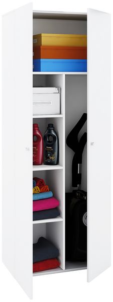 Produktbild: Holz Besenschrank Staubsauger Putzschrank Vandol