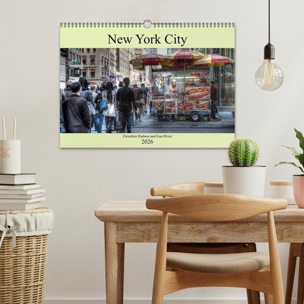 Produktbild: New York City - Zwischen Hudson und East River (Wandkalender 2026 DIN A3 quer), CALVENDO Monatskalender