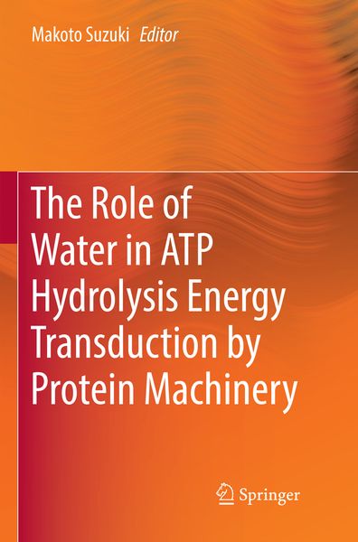 Produktbild: The Role of Water in ATP Hydrolysis Energy Transduction by Protein Machinery
