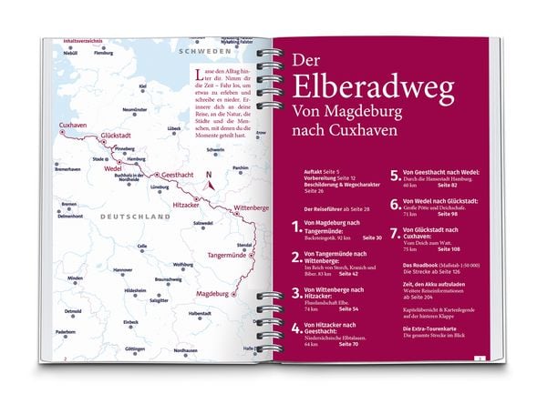 Produktbild: KOMPASS Radreisef&uuml;hrer Elberadweg, Von Magdeburg nach Cuxhaven