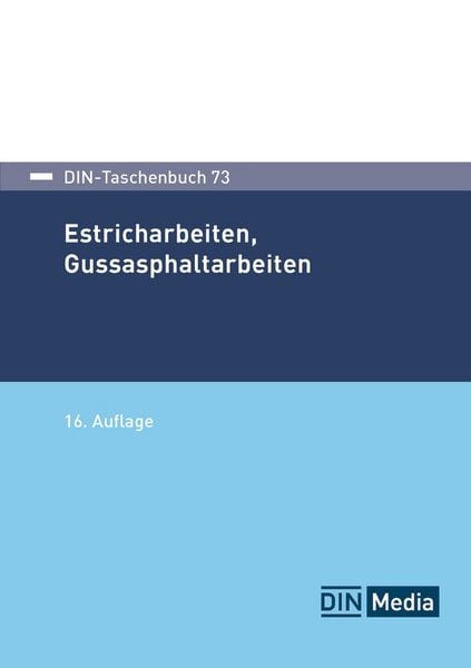 Produktbild: DIN-Taschenbuch 73