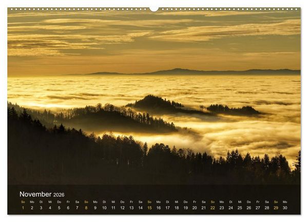 Produktbild: Faszination Schwarzwald (hochwertiger Premium Wandkalender 2026 DIN A2 quer), Kunstdruck in Hochglanz