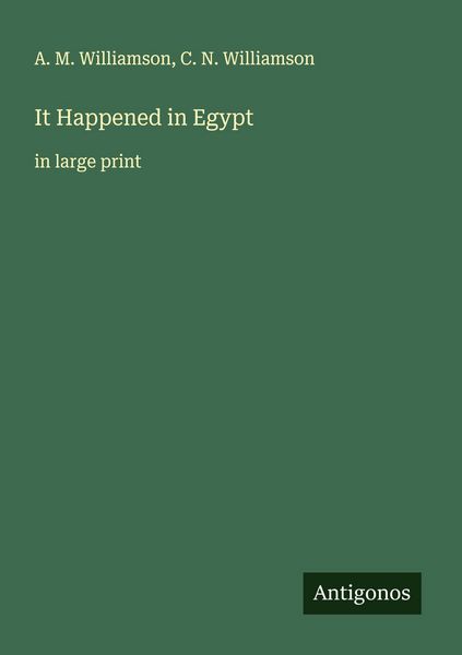 Produktbild: It Happened in Egypt