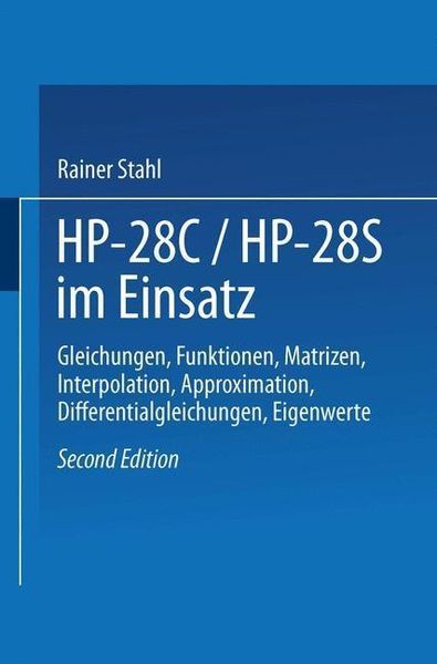 Produktbild: HP-28C / HP28S im Einsatz