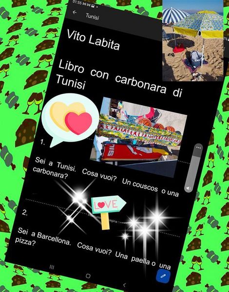 Produktbild: Libro con carbonara di Tunisi