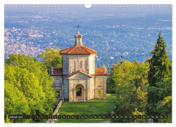 Produktbild: Lago di Varese - Eine der sch&ouml;nsten Seenlandschaften Italiens (Wandkalender 2026 DIN A3 quer), CALVENDO Monatskalender
