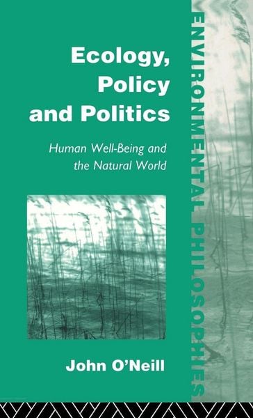 Produktbild: Ecology, Policy and Politics