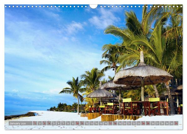 Produktbild: Mauritius A Tropical Paradise in The Indian Ocean (Wall Calendar 2026 DIN A3 landscape), CALVENDO 12 Month Wall Calendar