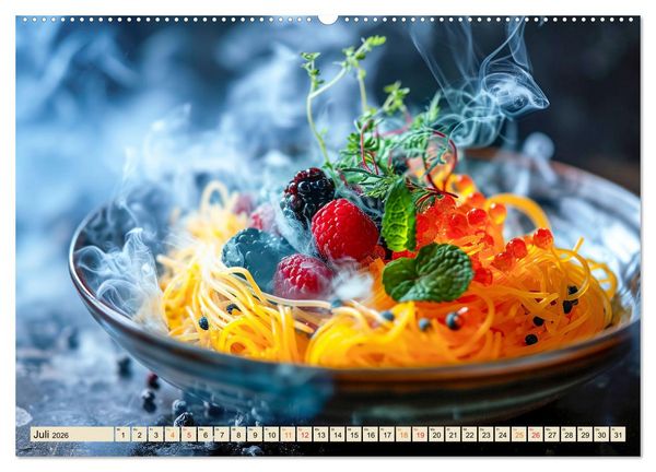 Produktbild: Molekulare K&uuml;che f&uuml;r Gourmets - Genuss erleben (hochwertiger Premium Wandkalender 2026 DIN A2 quer), Kunstdruck in Hochglanz