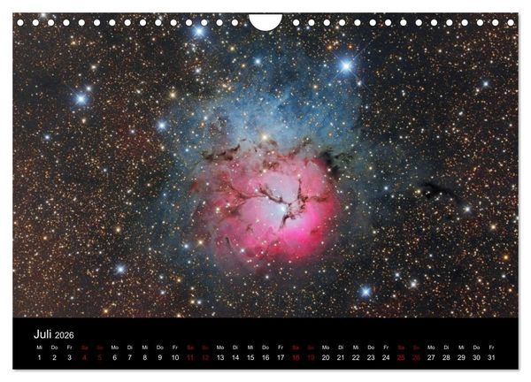 Produktbild: Beeindruckendes Universum (Wandkalender 2026 DIN A4 quer), CALVENDO Monatskalender