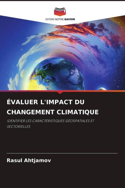 Produktbild: &Eacute;VALUER L'IMPACT DU CHANGEMENT CLIMATIQUE