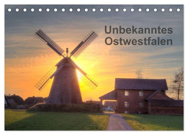 Produktbild: Unbekanntes Ostwestfalen (Tischkalender 2026 DIN A5 quer), CALVENDO Monatskalender