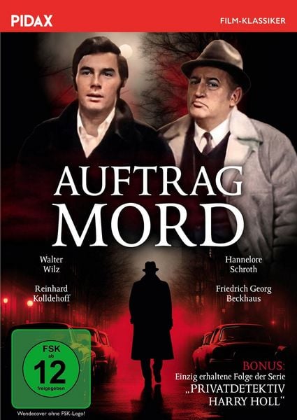 Produktbild: Auftrag Mord / Packender Kriminalfilm mit Starbesetzung + Bonus: 1 Folge von "Privatdetektiv Harry Holl" (Pidax Film-Klassiker)