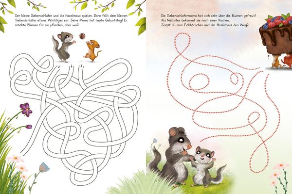 Produktbild: Der kleine Siebenschl&auml;fer: Zeig mir den Weg durchs Labyrinth!