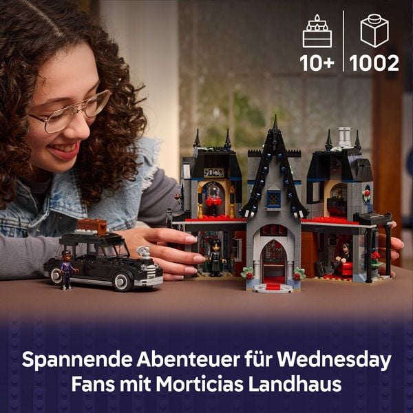 Produktbild: LEGO Wednesday 76786 Morticias Landhaus, Spielzeug f&uuml;r Kinder zum Bauen