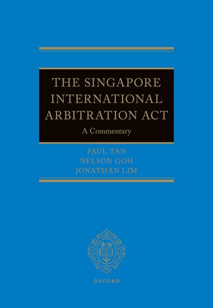 Produktbild: The Singapore International Arbitration ACT