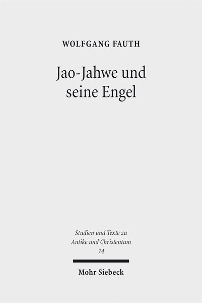 Produktbild: Jao-Jahwe und seine Engel