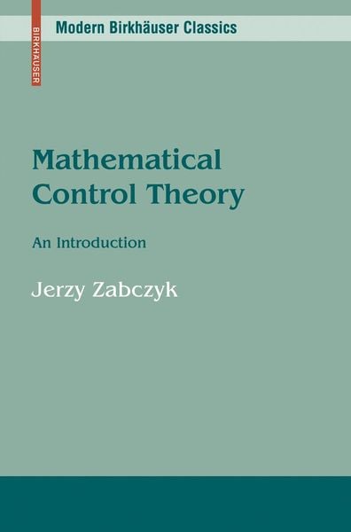 Produktbild: Mathematical Control Theory