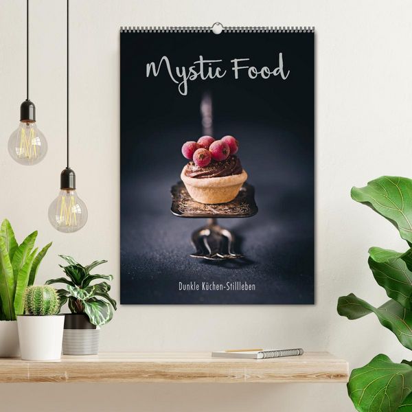 Produktbild: Mystic Food Dunkle K&uuml;chen-Stillleben (Wandkalender 2026 DIN A2 hoch), CALVENDO Monatskalender