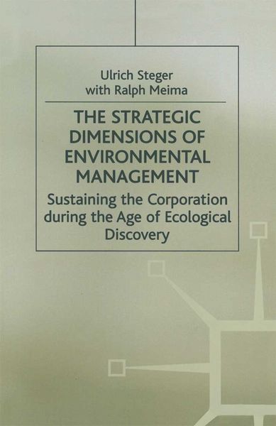 Produktbild: The Strategic Dimensions of Environmental Management