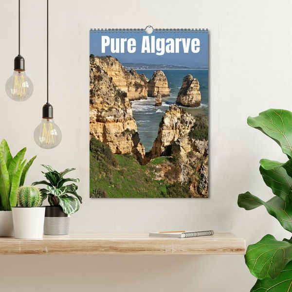 Produktbild: Pure Algarve (Wall Calendar 2026 DIN A3 portrait), CALVENDO 12 Month Wall Calendar