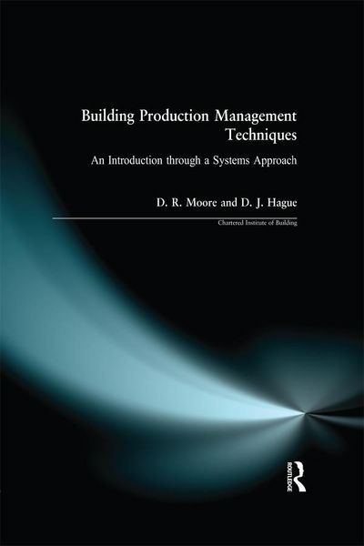 Produktbild: Building Production Management Techniques