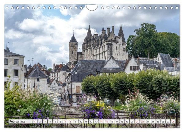 Produktbild: Die Schl&ouml;sser im Tal der Loire (Wandkalender 2026 DIN A4 quer), CALVENDO Monatskalender