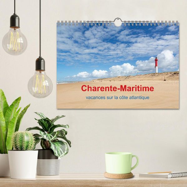 Produktbild: Charente-Maritime vacances sur la c&ocirc;te atlantique (Calendrier mural 2026 DIN A4 vertical), CALVENDO calendrier mensuel