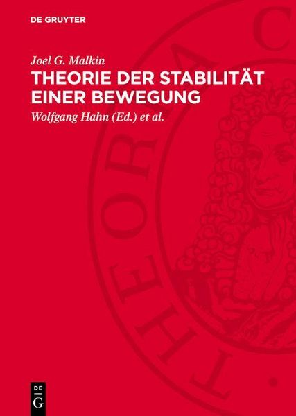 Produktbild: Theorie der Stabilit&auml;t einer Bewegung