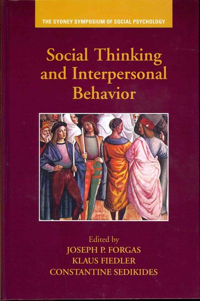 Produktbild: Social Thinking and Interpersonal Behavior