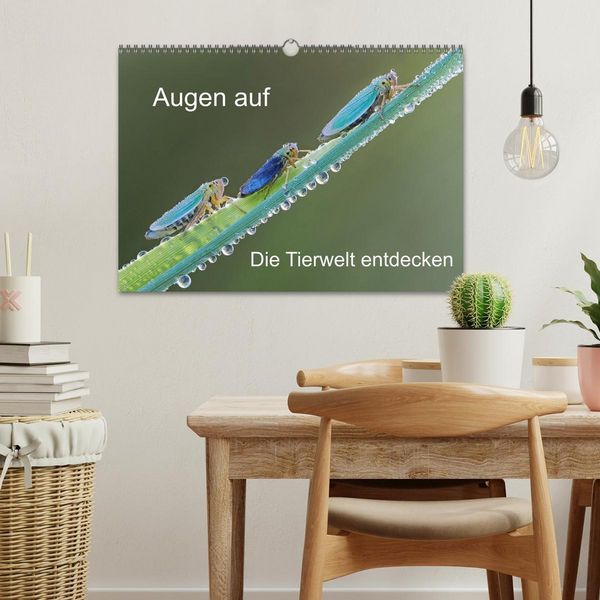 Produktbild: Augen auf - versteckte Tierwelt (Wandkalender 2026 DIN A3 quer), CALVENDO Monatskalender