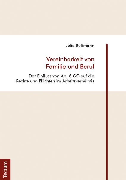 Produktbild: Vereinbarkeit von Familie und Beruf