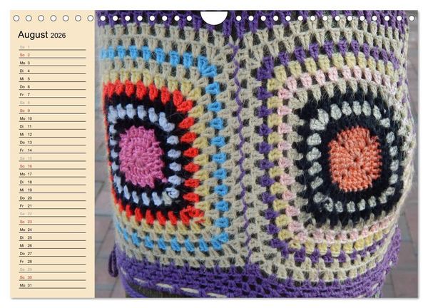 Produktbild: Urban Knitting L&uuml;neburg (Wandkalender 2026 DIN A4 quer), CALVENDO Monatskalender