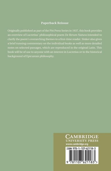 Produktbild: Introduction to Lucretius