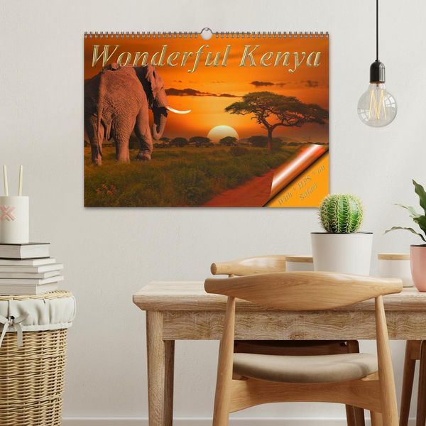 Produktbild: Wonderful Kenya (Wall Calendar 2026 DIN A3 landscape), CALVENDO 12 Month Wall Calendar