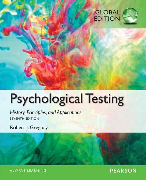 Produktbild: Gregory, R: Psychological Testing: History, Principles, and