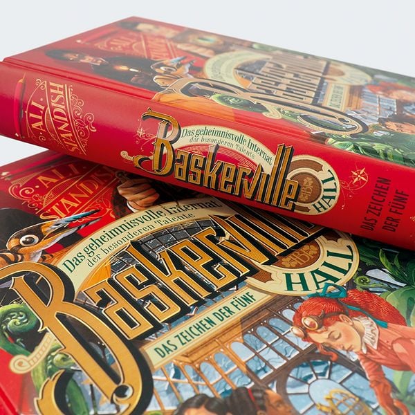 Produktbild: Baskerville Hall - Das geheimnisvolle Internat der besonderen Talente: Das Zeichen der F&uuml;nf