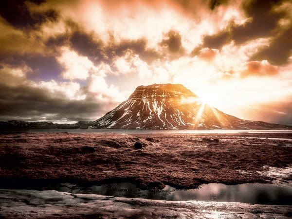Produktbild: Island - Kirkjufellsfoss (Puzzle)