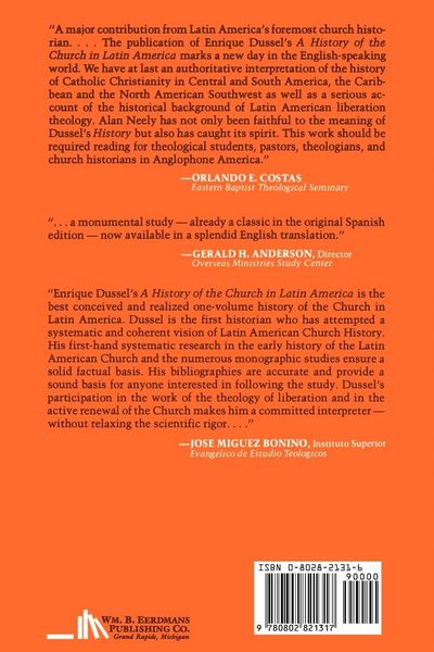 Produktbild: A History of the Church in Latin America