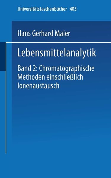 Produktbild: Lebensmittelanalytik