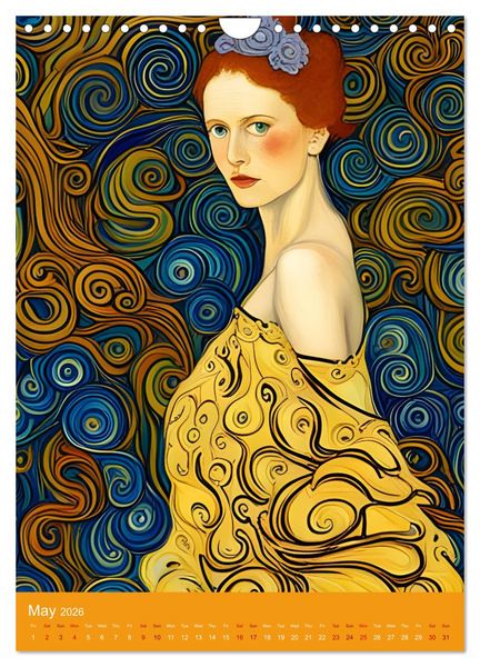 Produktbild: A Fusion of Masters (Wall Calendar 2026 DIN A4 portrait), CALVENDO 12 Month Wall Calendar