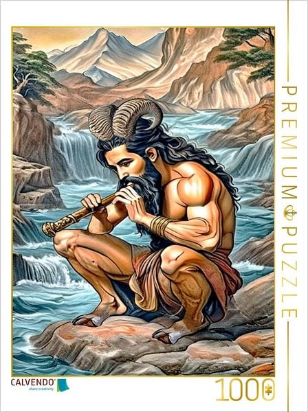 CALVENDO Puzzle Satyr | 1000 Teile Lege-Größe 64x48cm Foto-Puzzle für glückliche Stunden