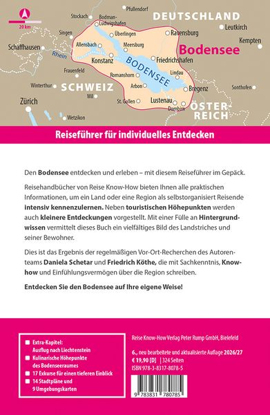 Produktbild: Reisef&uuml;hrer Bodensee