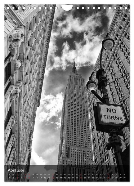 Produktbild: New York - The Big Apple (Wandkalender 2026 DIN A4 hoch), CALVENDO Monatskalender