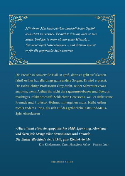 Produktbild: Baskerville Hall - Das geheimnisvolle Internat der besonderen Talente: Das Tal der L&uuml;gen